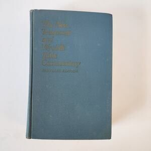 VTG The New Testament & Wycliffe Bible Commentary Parallel Edition HC Book 1972